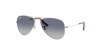 OKULARY DZIECIĘCE RAY-BAN® JUNIOR AVIATOR RJ 9506S 212/4L 50 ROZMIAR XS